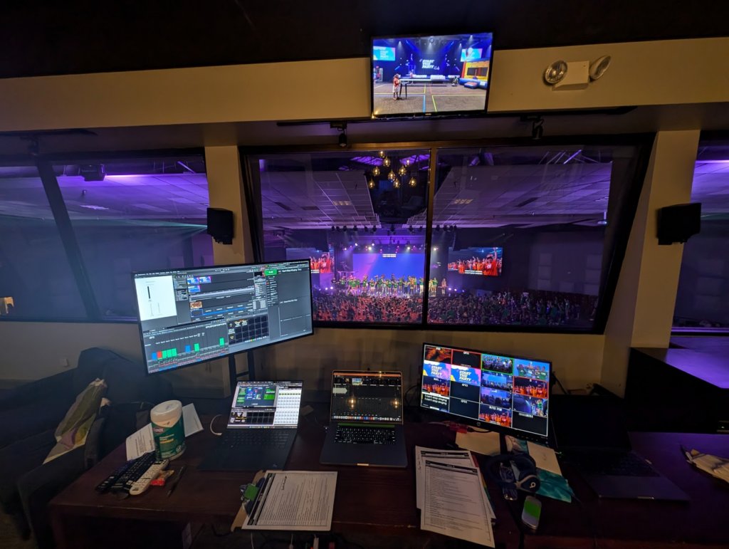 My view from the Command Center